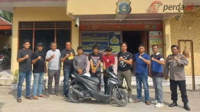 Polsek Bangun Sukses Gulung Sindikat Curanmor, Tiga Pelaku dan Motor Korban Diamankan