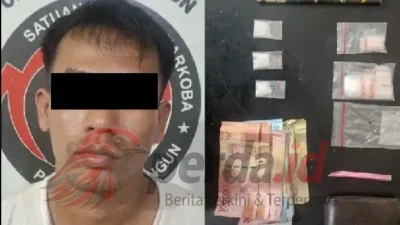 Polisi Ringkus Pengedar Sabu di Kafe Hatonduhan, 3,46 Gram Diamankan