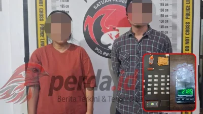 Sat Narkoba Polres Simalungun Ringkus Dua Pengedar, 21,85 Gram Sabu Disita