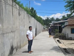 Komitmen Pelayanan Publik: Kepala Desa Perdagangan II Realisasikan Jalan dan Drainase di Gang Air Bersih