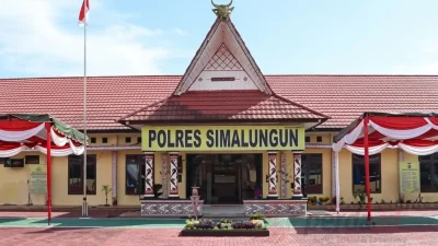 Markas Komando Mako Polres Simalungun di Pematang Raya
