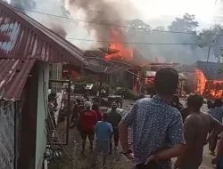 4 Rumah di Huta Bayu Pane Simalungun Ludes Terbakar, Warga Keluhkan Damkar Tak Muncul