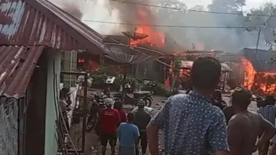 4 Rumah di Huta Bayu Pane Simalungun Ludes Terbakar, Warga Keluhkan Damkar Tak Muncul