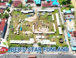 Kabar Gembira, Wahana Hiburan Beo’s Star Funland Kini Hadir di Lapangan Indrapura Batubara