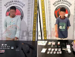 Polres Simalungun Bongkar Jaringan Narkoba Dosin, 142 Gram Sabu dan Airsoft Gun Diamankan