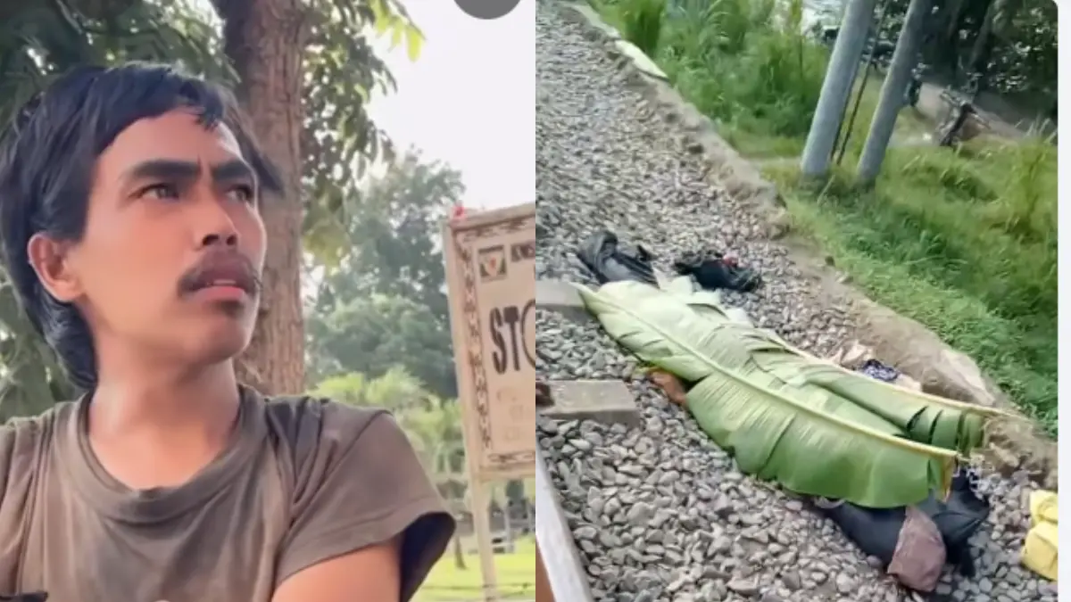 Habib Ketabrak Kereta Api di Perlanaan