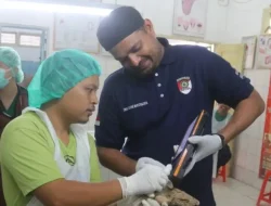 INAFIS Polres Simalungun Identifikasi Mayat di Sungai Bah Bolon