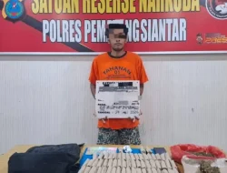 Simpan Puluhan Paket Ganja, Pemuda 23 Tahun di Siantar Ditangkap Polisi