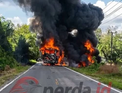 Tabrakan Bus ALS dan Truk Tangki di Muratara, 16 Orang Tewas di Tempat