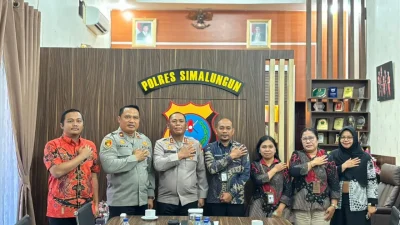 Polres Simalungun Dukung Sensus Ekonomi 2026