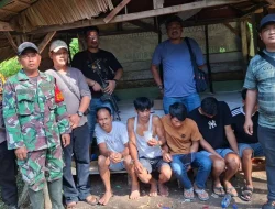Polres Simalungun Bakar Gubuk Narkoba di Tanah Jawa, 5 Tersangka Diringkus