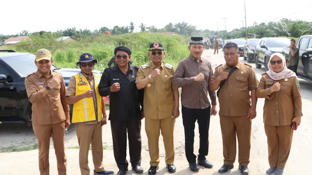 Bupati Simalungun Tinjau Lokasi Peningkatan Jalan Bandar Tinggi, Wujud Nyata Komitmen Pembangunan Infrastruktur
