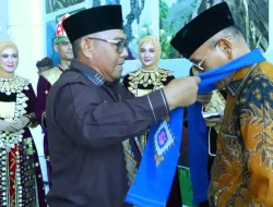 Sambut PENAS XVII, Bupati Simalungun Disambut Prosesi Adat Mototilolo di Gorontalo
