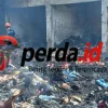 Kebakaran Pasar Dwikora Pematangsiantar Hanguskan 311 Kios, Kerugian Ditaksir Rp3,6 Miliar