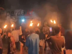 Masyarakat Pondok Habatu Gelar Pawai Obor, Syiar Islam yang Meriah dan Edukatif