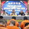 Operasi Antik Toba 2026, Polres Batu Bara Ungkap 29 Kasus Narkoba dan Amankan 33 Tersangka