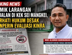 Polemik Larangan Berjualan di KEK Sei Mangkei, Pemerhati Hukum Desak Kemenperin Evaluasi PT Kinra