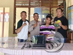 Polsek Gunung Malela Ringkus Dua Pelaku Pencurian di SDN 095552 Simalungun