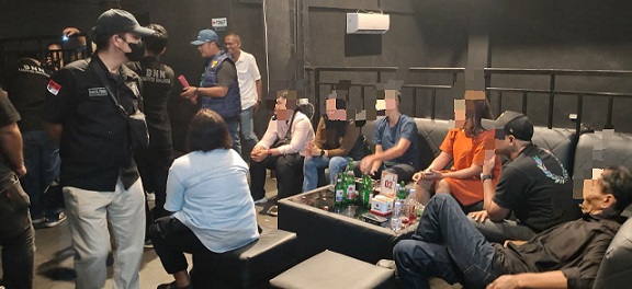 razia thm di perdagangan : polres simalungun amankan dua pengunjung positif narkoba