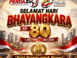 HUT Bhayangkara ke-80: Redaksi Media Perda ID Apresiasi Dedikasi Polri untuk Negeri