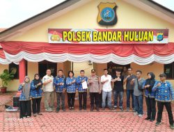 Sikapi Aksi Damai, Camat dan Kapolsek Bandar Huluan Teken Fakta Integritas Bersama Forum Pemuda Simalungun dan Aliansi Pemuda Muslim Simalungun