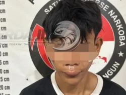 Satresnarkoba Polres Simalungun Ringkus Pengedar Sabu di Perdagangan II, Sita 31,52 Gram Sabu