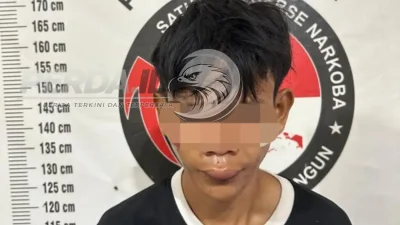 Satresnarkoba Polres Simalungun Ringkus Pengedar Sabu di Perdagangan II, Sita 31,52 Gram Sabu