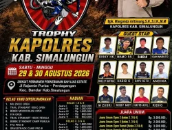 Kurnia Grasstrack & Motocross Piala Kapolres Simalungun Digelar 29–30 Agustus, Pembalap Jawa dan Aceh Dijadwalkan Tampil