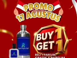 Sambut HUT RI ke-81, Angkat Perfume Perdagangan Gelar Promo Kemerdekaan Beli 1 Gratis 1