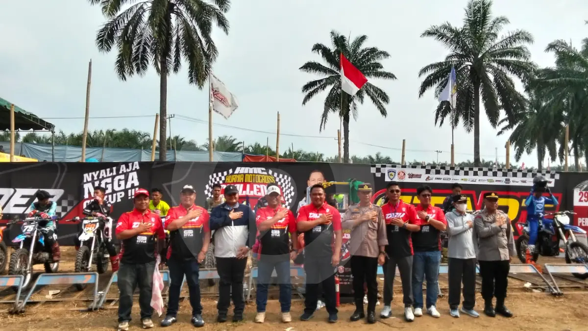 Kapolres Simalungun Lepas Peserta Kurnia Motocross Challenge 2026 di Sirkuit Bahlias Estate