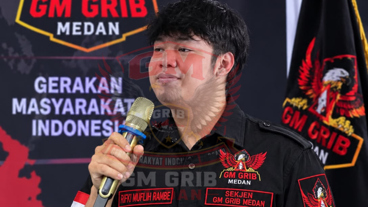 Fiki Alan Nuriansyah dan Rifki Muflih Rambe Resmi Terima Mandat Pimpin GM GRIB MedAN