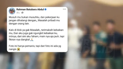 Rahman Batu Bara Disorot, Unggahan Masalah Pribadi Dinilai Berpotensi Giring Opini Publ