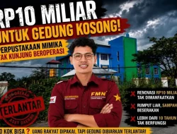 Rp10 Miliar Digelontorkan, Gedung Perpustakaan Mimika Masih Terbengkalai, Publik Pertanyakan Komitmen Pemerintah