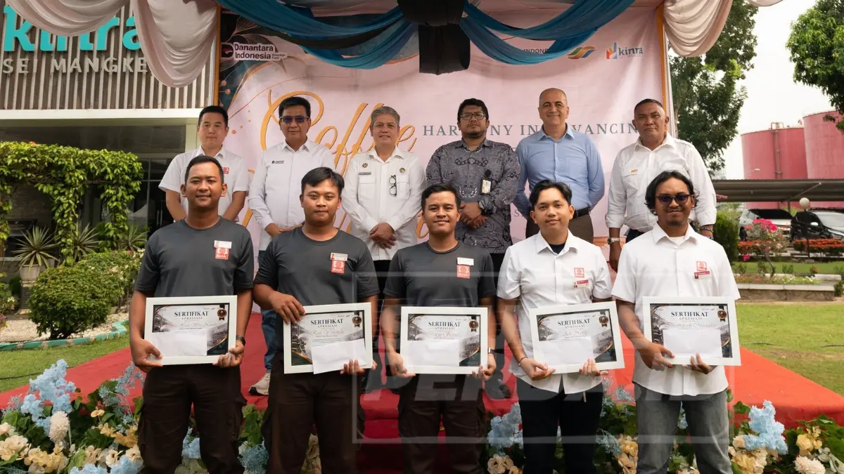 KINRA Serahkan Penghargaan Penanganan Kebakaran