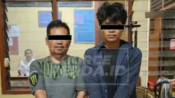 Dua Terduga Pengedar Sabu Dibekuk Polsek Gunung Malela di Kecamatan Siantar